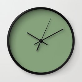 Sage Wall Clock