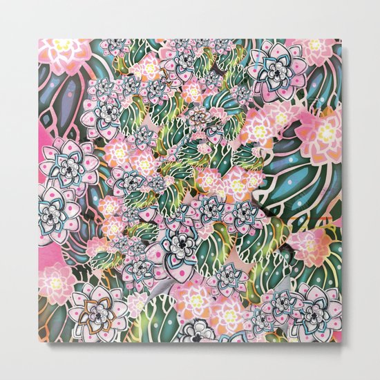 Exotic flowers Metal Print