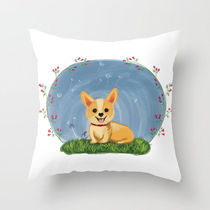 Heart Shaped Nose Throw Pillow By Alissarrr Society6