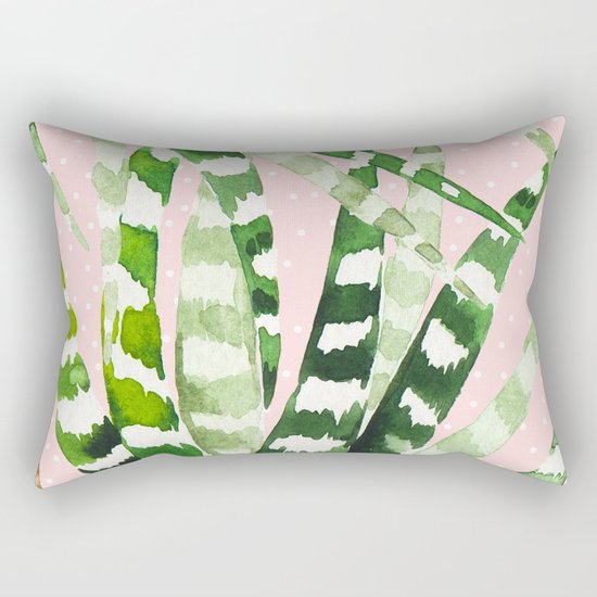 CACTUS WATERCOLOR 02 Rectangular Pillow