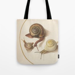 Naturalist Snails Tote Bag