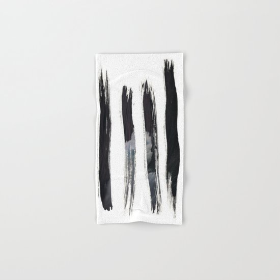 Paint it black Hand & Bath Towel