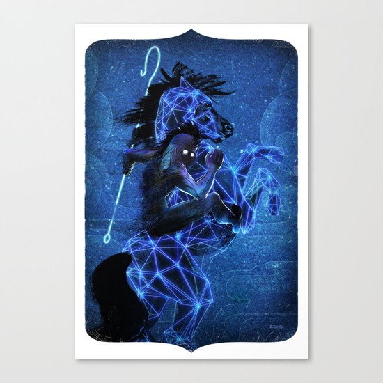 Conficker Canvas Print
