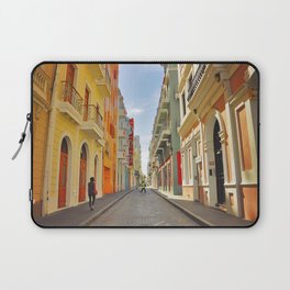 Streets of Old San Juan Laptop Sleeve