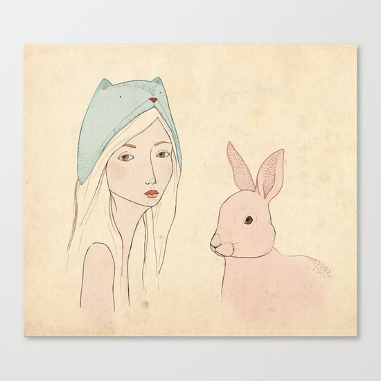 Girl Canvas Print
