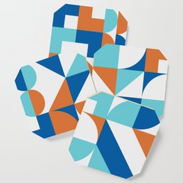 Abstract geometric pattern 213 Coaster