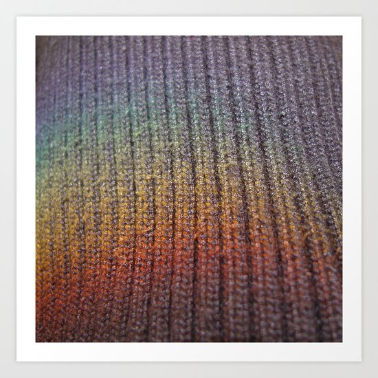 rainbow on a sunday 2 Art Print