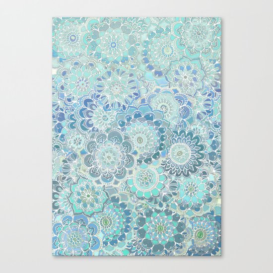 Flying West Canvas Print