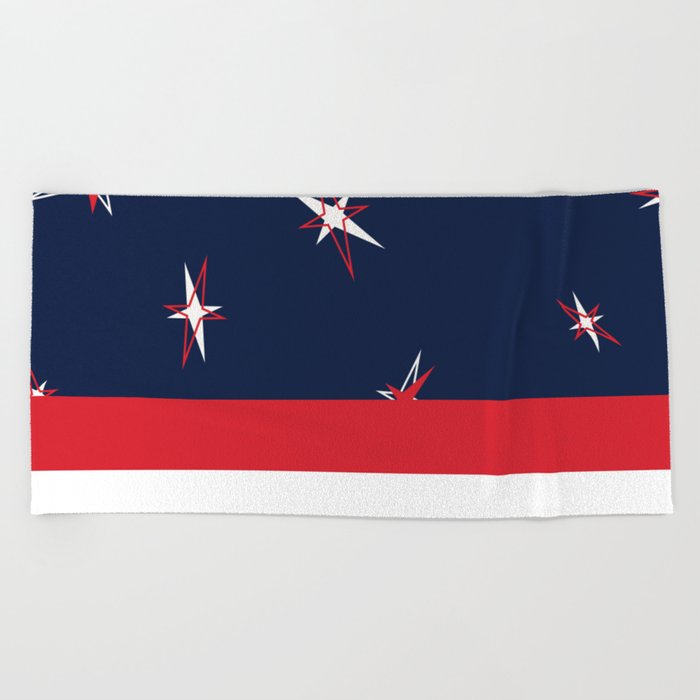 Rockin Stars Beach Towel