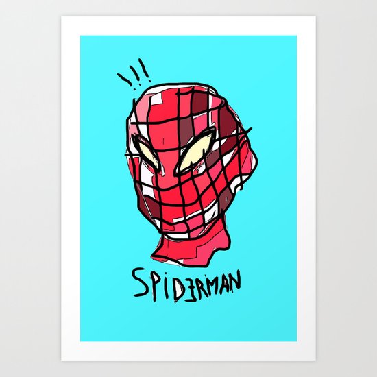 SPIDERMAN Art Print