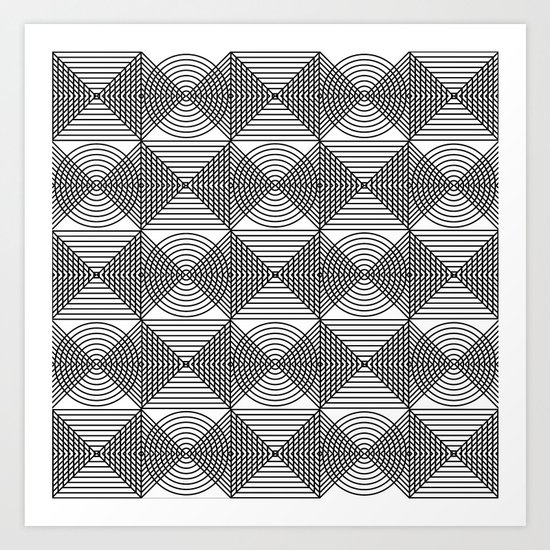 Op Art 1 Art Print