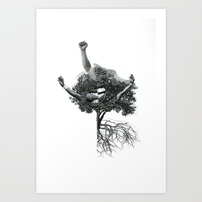 The Last Tree  Art Print