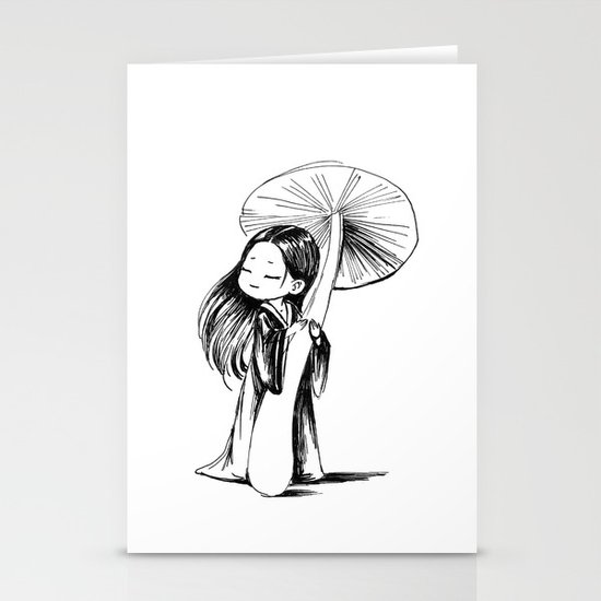 Huge mushroom Stationery Cards
