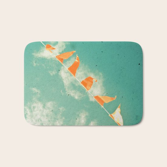 Bunting Bath Mat
