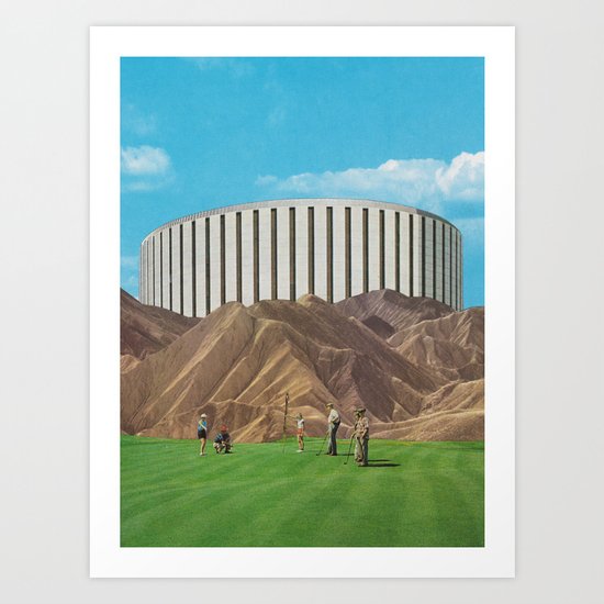 Golfers Art Print