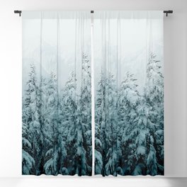 Winter Forest Blackout Curtain