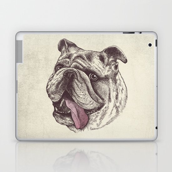 Bulldog King Laptop & iPad Skin