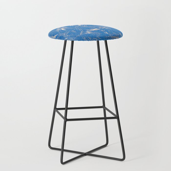 Brushed #abstract #pattern Bar Stool