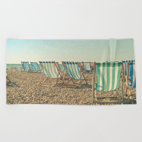 A Sea View Beach Towel