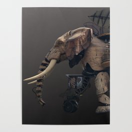 The Great Mechanical Elephant of Nantes. Poster