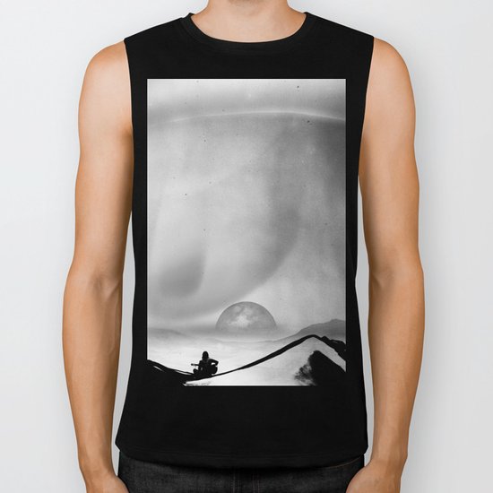Black Space Song Biker Tank