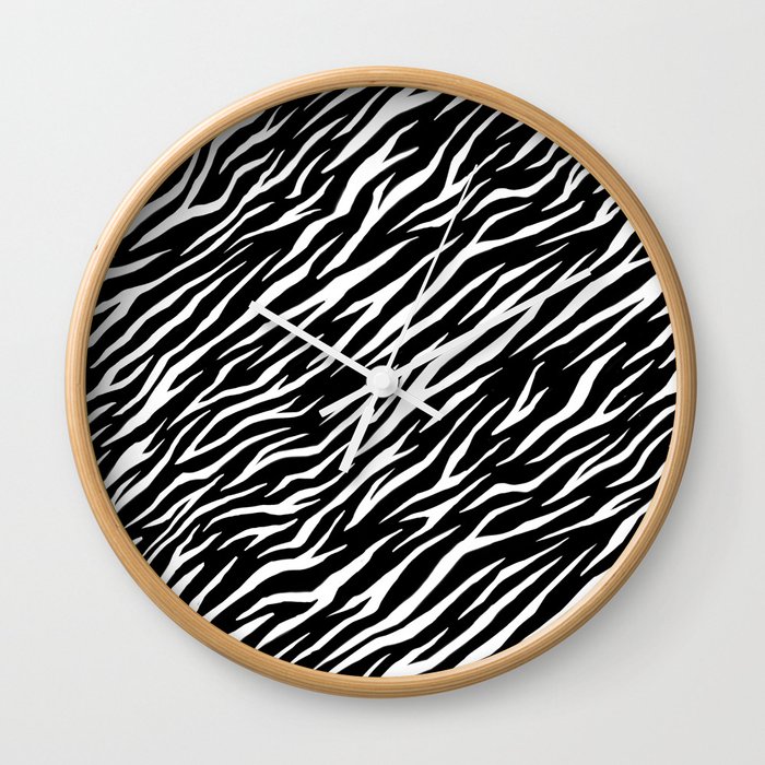 Zebra 02 Wall Clock