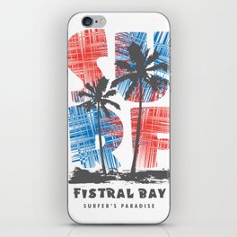 Fistral Bay surf paradise iPhone Skin