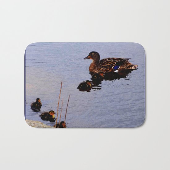 Single Mom of Five Bath Mat