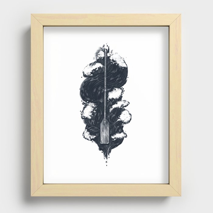 OAR Recessed Framed Print