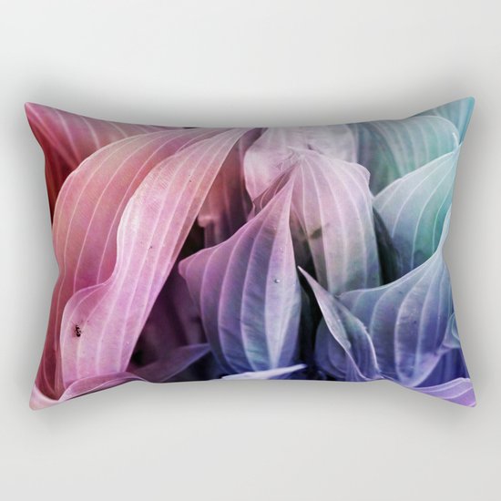 colored leafs Rectangular Pillow
