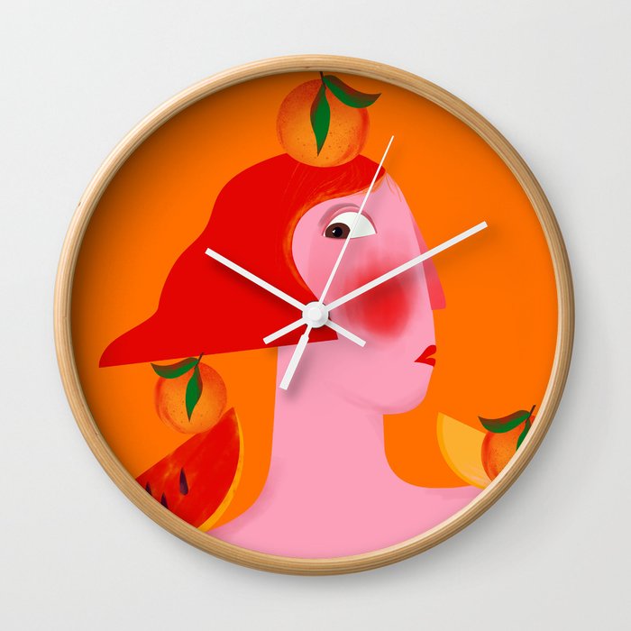 Fruit Challenge  Wall Clock