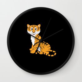 Tiger Baby Wall Clock