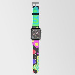 Bright Vivid Graphic Print Apple Watch Band