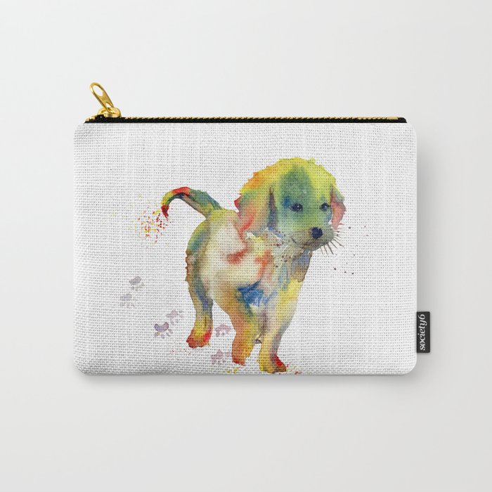 Colorful Puppy - Little Friend Carry-All Pouch
