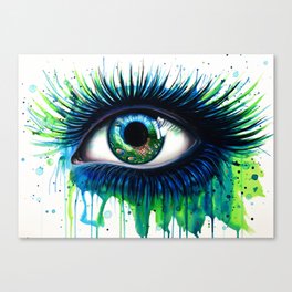 -The peacock- Canvas Print