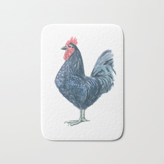 Rooster Bath Mat
