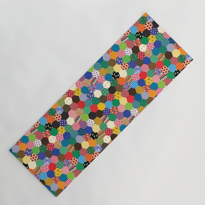 Society6 ヨガマット 大胆でカラフルなブロックストライプ Printed & Patterned Yoga Mats – Page 6 | Society6