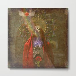 Priestess - Mary Magdalene Metal Print