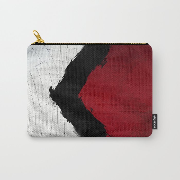 BLOOD RED RIBBON Carry-All Pouch