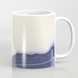 Striated Blue Geod Coffee Mug