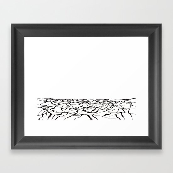 Oceanscape No. 2 Framed Art Print