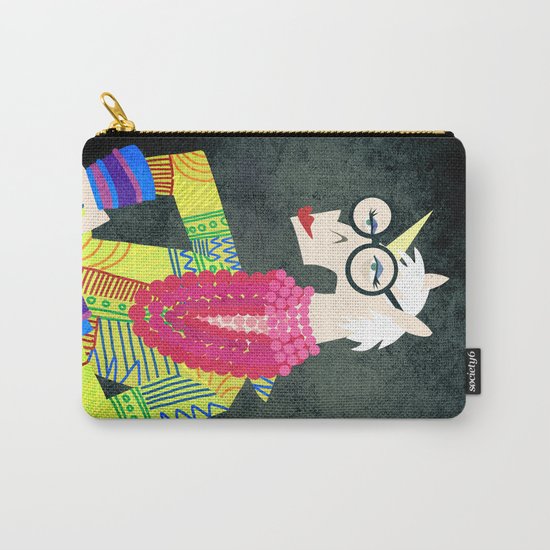 Iris the Unicorn of Fashion Carry-All Pouch