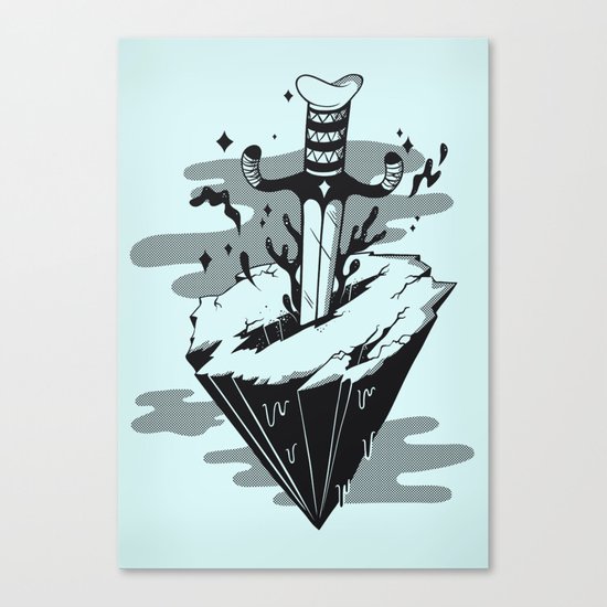 Releasing Dark Matter Canvas Print