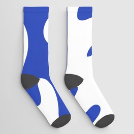 Abstract minimal shape pattern 2 Socks