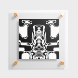 Mono alien Floating Acrylic Print