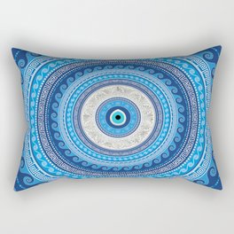 Greek Mati Mataki - Matiasma Evil Eye ornament #2 Rectangular Pillow