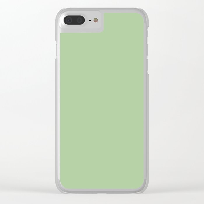 Nile Green Pantone Fashion Color Spring Summer 2018 London Nile Green Pantone Fashion Color Spring Summer 2018 London Solid Clear Iphone