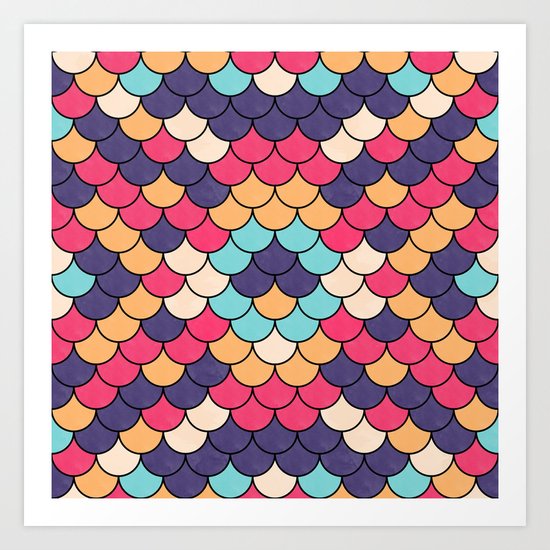 Lovely Pattern CIII Art Print