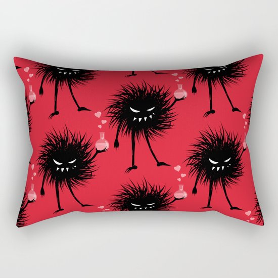 Evil Bug Made A Love Potion For You Rectangular Pillow