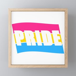 Pan Pride Framed Mini Art Print